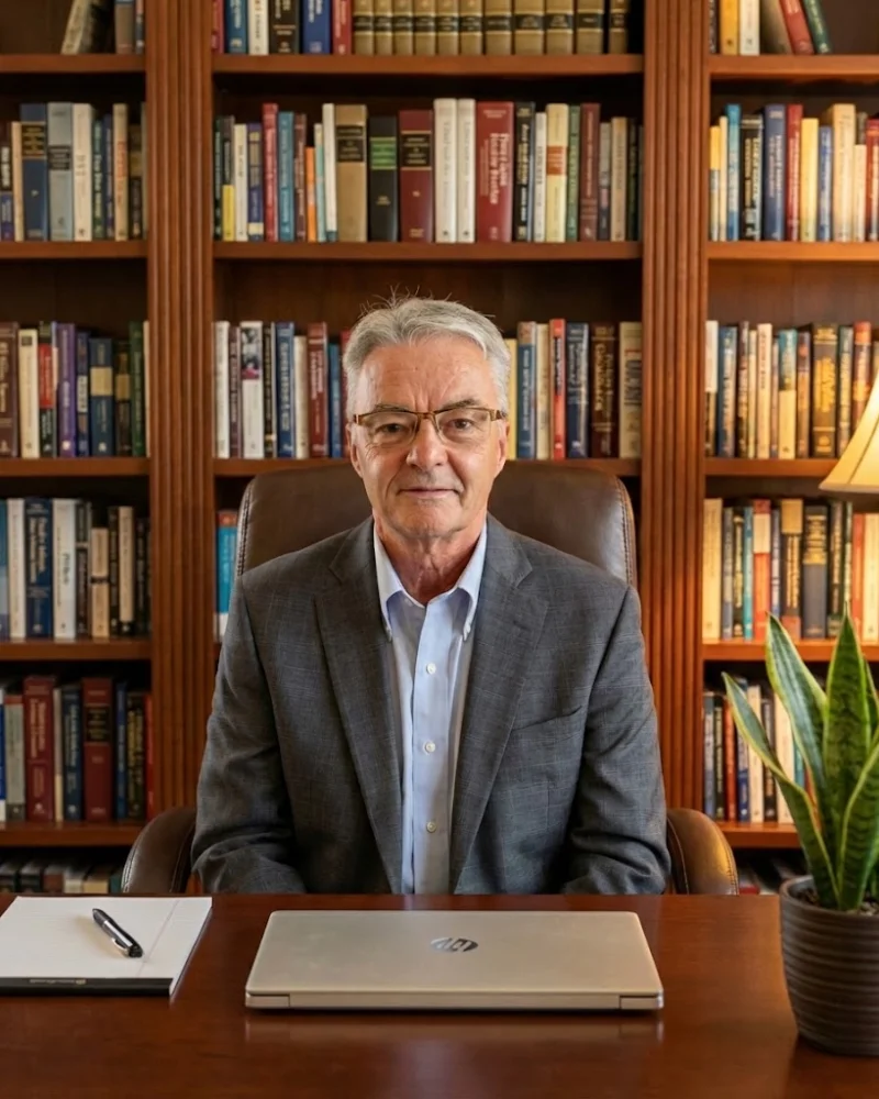 Mark Mayo, business coach in Guelph Ontario, in a professional coaching environment