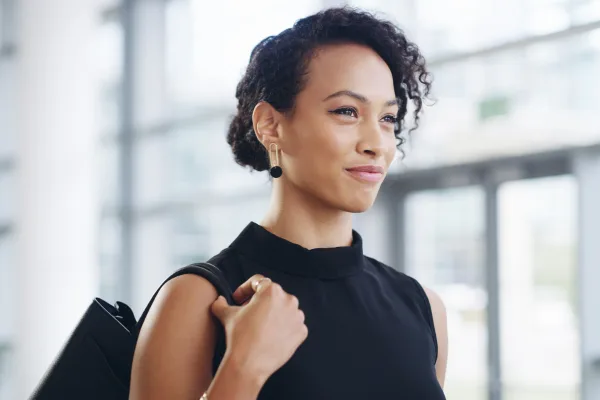 Business professional discussing work-life balance and purpose alignment with executive coach